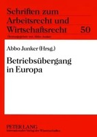 Abbo Junker | BetriebsüBergang In Europa | Taschenbuch | Deutsch | Peter Lang