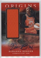 2024 Panini Origins WNBA Jersey Auto Red 12/49 DeWanna Bonner #JA-DB Auto 11ba