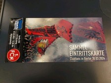 Fan Sammler Ticket 2025/26 2.Bundesliga Hertha BSC Berlin vs 1.FC Nürnberg FCN