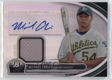 2013 Bowman Platinum Auto Relic Michael Choice #AR-MC Auto 0c6