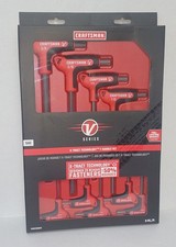 Craftsman V-series 9 Piece Sae Hex Key Allen Set Cmht26162v New In Box Craftsman V-series 9 Piece Sae Hex Key Allen Set Cmht26162v New In Box