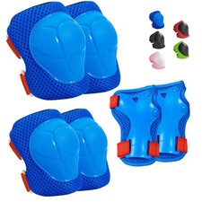 Kids Protective Gear Set Knee Pads for Kids 3-8 Years Toddler Knee and Elbow ...
