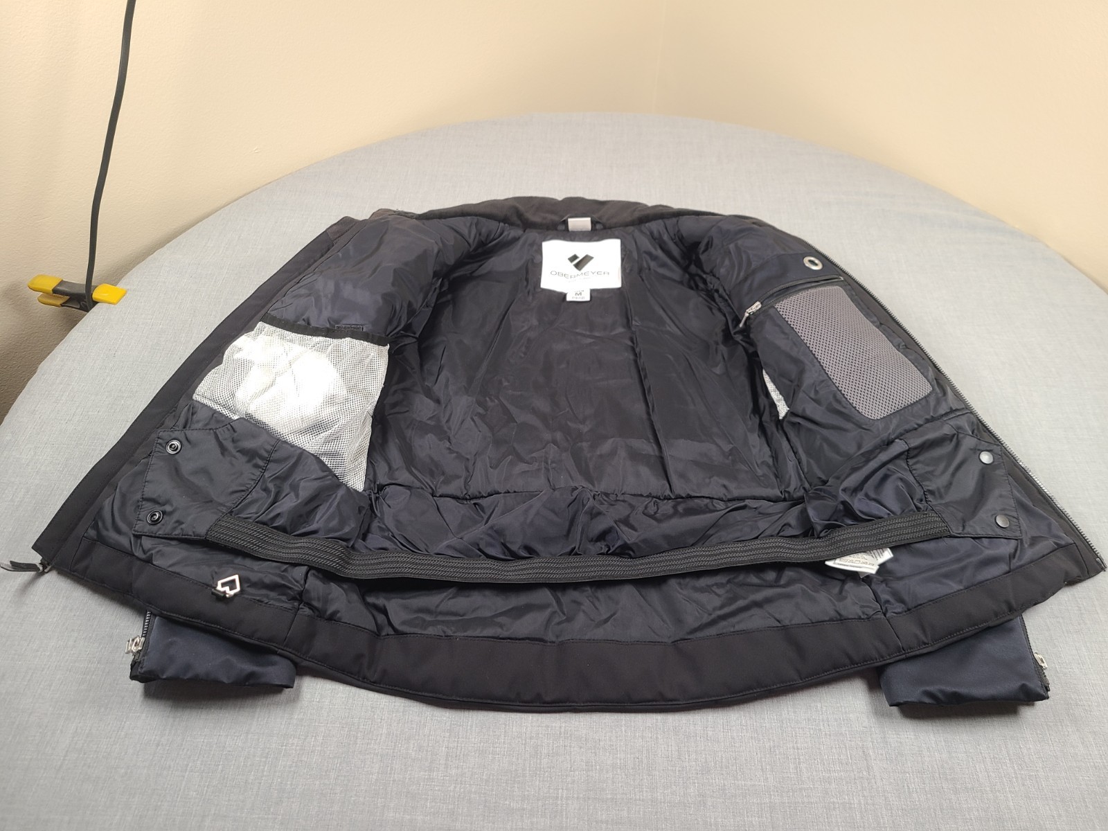 OBERMEYER Jacket Teens Medium Black Insulated Win… - image 5