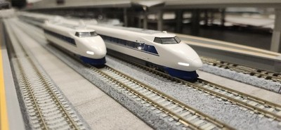 (modifiziert) Kato 100 Serie Grand Hikari 8 Wagen Shinkansen Hochgeschwindigkeitszug Spur N