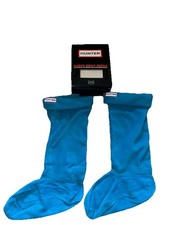 NIB Women  s HUNTER BOOT Fleece Welly Socks Teal Size MM 5-7 