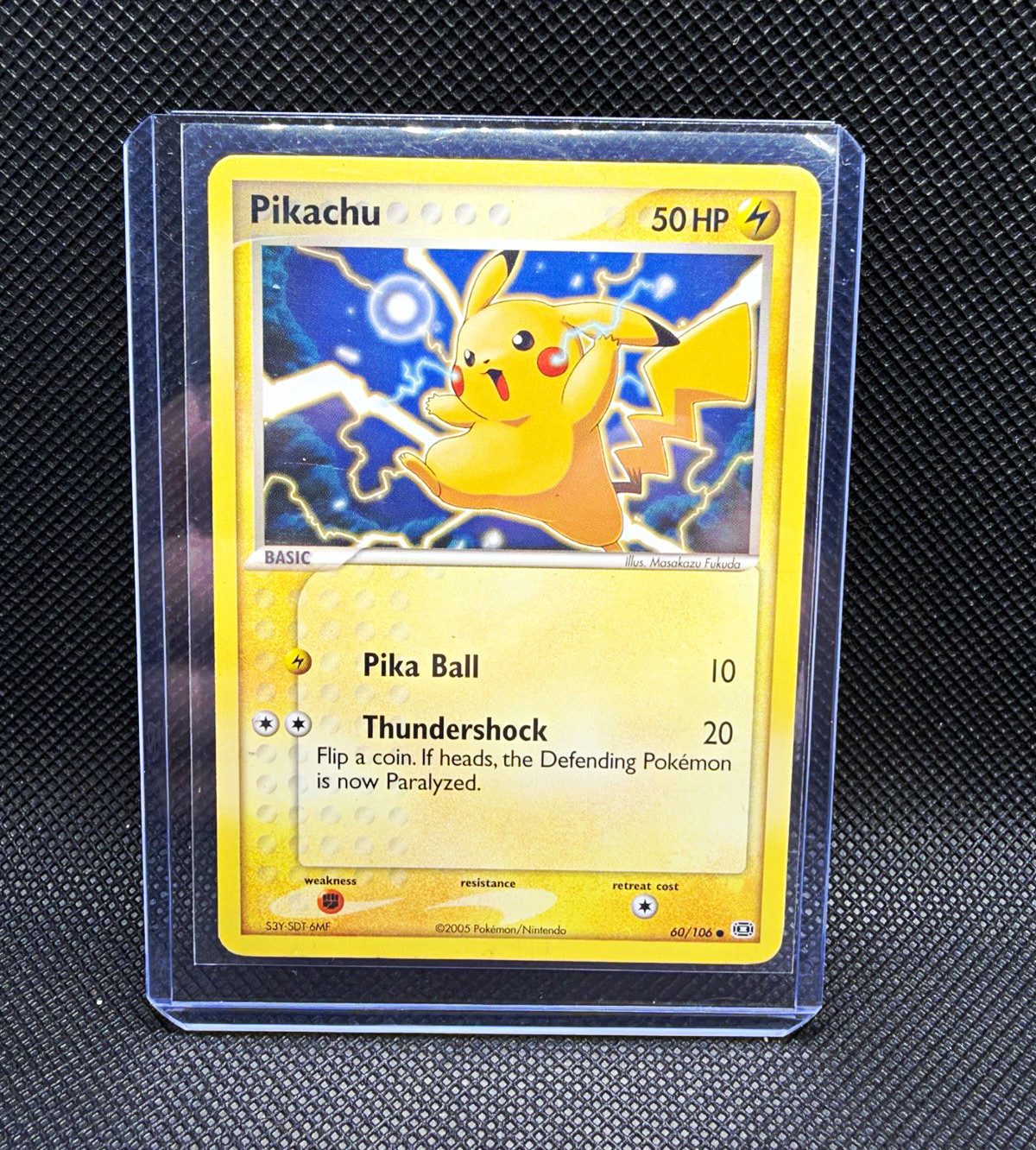 Pokemon TCG Pikachu 60/106 EX Emerald Reverse Holo Common 2005 50 HP