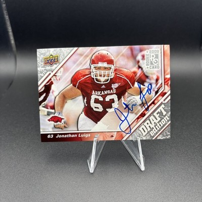 2009 Upper Deck Draft Edition - Jonathan Luigs #105 Autographs (AU, RC) Auto ARK