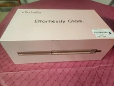 NEW ELLA BELLA HYPER AIR STYLER 6 IN 1 EFFORTLESSLY GLAM SILVER GOLD w CASE