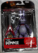 Funko Five Nights at Freddy's Bonnie Action Figure w/ Guitar  Springtrap Leg