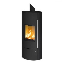 Olsberg Kaminofen Tolima Aqua II Compact 10 kW Ofen wasserführend Stahl-Schwarz