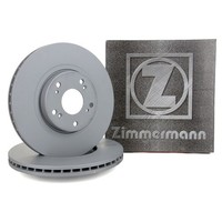 Zimmermann Bremsscheiben Satz FüR Honda Accord Viii 2.0I 2.4I 2.2 I-Dtec Vorne