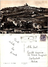 Bologna Monte Della Guardia Basilica Di S Luca Postcard Vintage Mailed RPPC