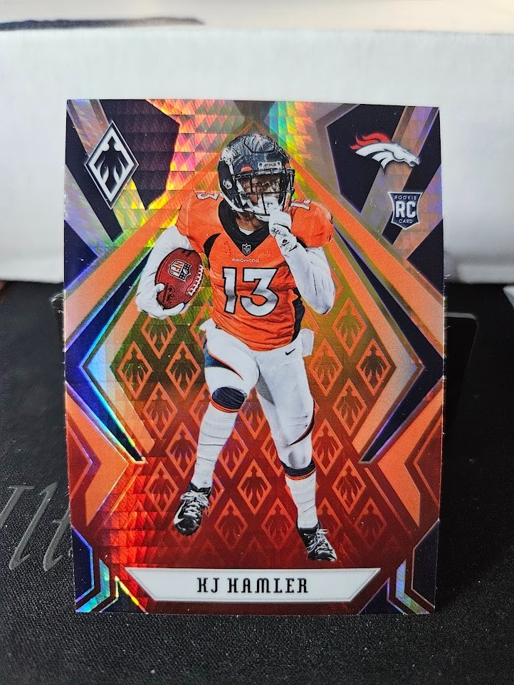 2020 Panini Phoenix - Rookies  Fire Burst #120 KJ Hamler (RC)