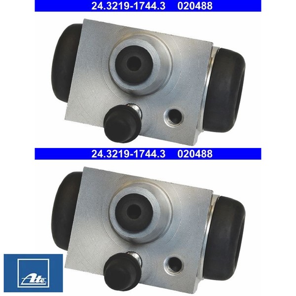 2X Radbremszylinder ATE 24.3219-1744.3 2 Bremszylinder Set Rechts Links-image