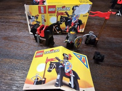 LEGO Castle: Black Knight (6009) Vintage System 100% Complete Manual Box Extras