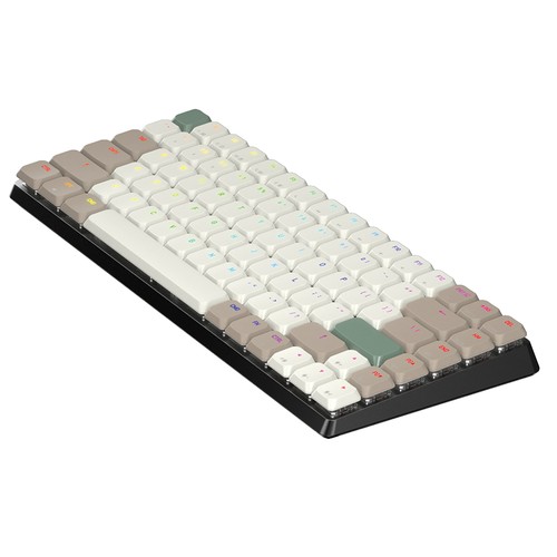 AZIO Cascade Slim Bluetooth and USB Mechanical Computer Keyboard,... - Picture 3 of 9