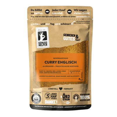 Curry Englisch, gemahlen, 3er Pack Bremer Gewürzhandel, 300g