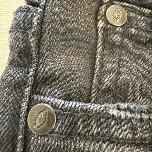 Billionaires Boys Club Ice Cream Jeans Mens 32 Black Running Dog Skinny Distress - Picture 6 of 20