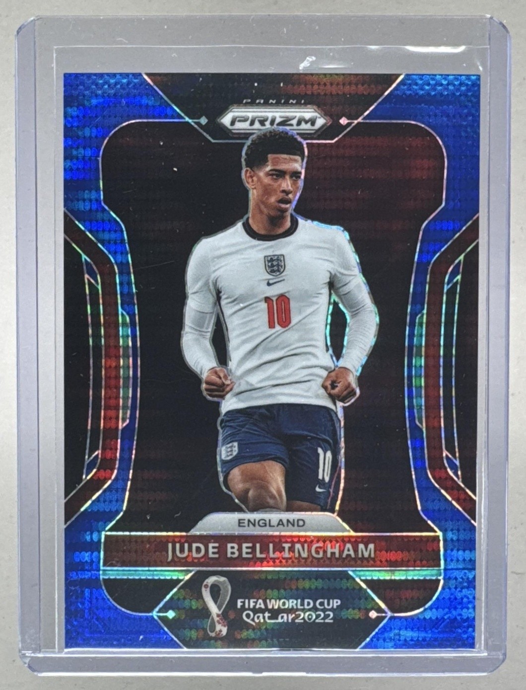 Jude Bellingham 2022 Panini Prizm World Cup #90 Breakaway Blue /49