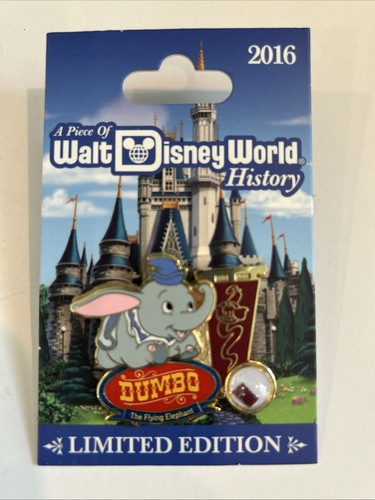 DISNEY 2016 EIN STÜCK WDW WALT DISNEY WELTGESCHICHTE DUMBO LE 1500 NEU auf KARTE