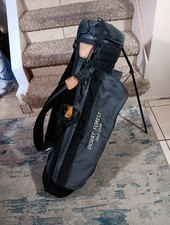 Vintage Ping Hoofer 4 Way Stand Bag Dual Straps Black/Grey Desert Forest Logo