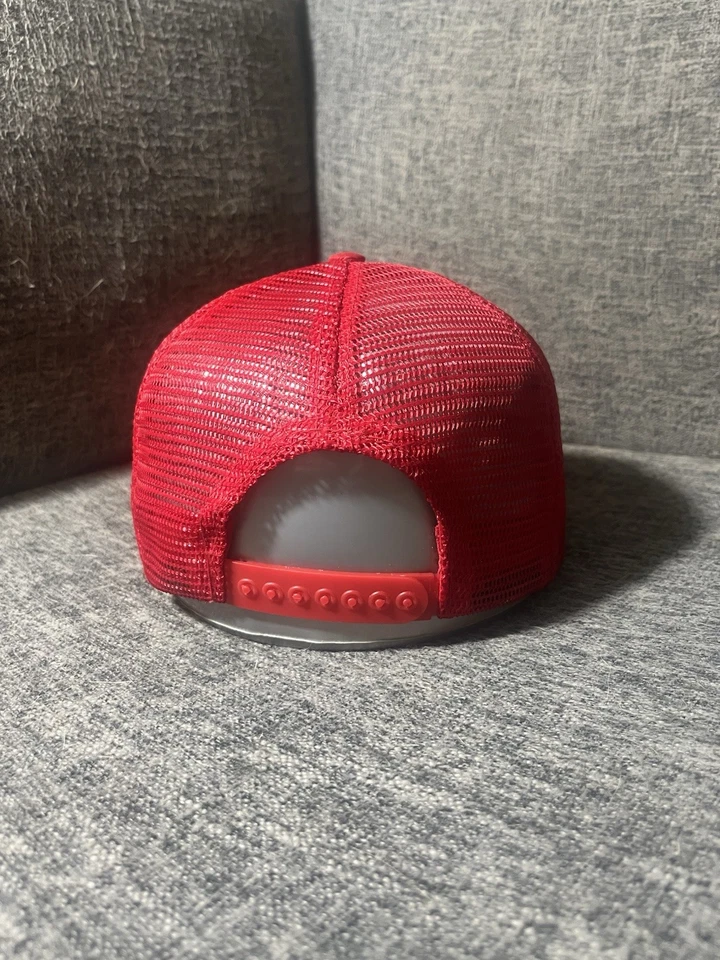 Sombrero de camionero vintage Budweiser Racing Foto 3 de 4