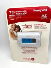 Honeywell RCT8100A 7-Day Programmable Thermostat White Digital Backlit Display