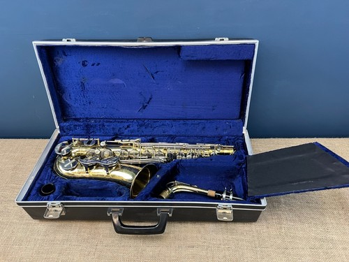 VINTAGE BOOSEY & HAWKES B&H 400 ALTSAXOPHON IM KOFFER