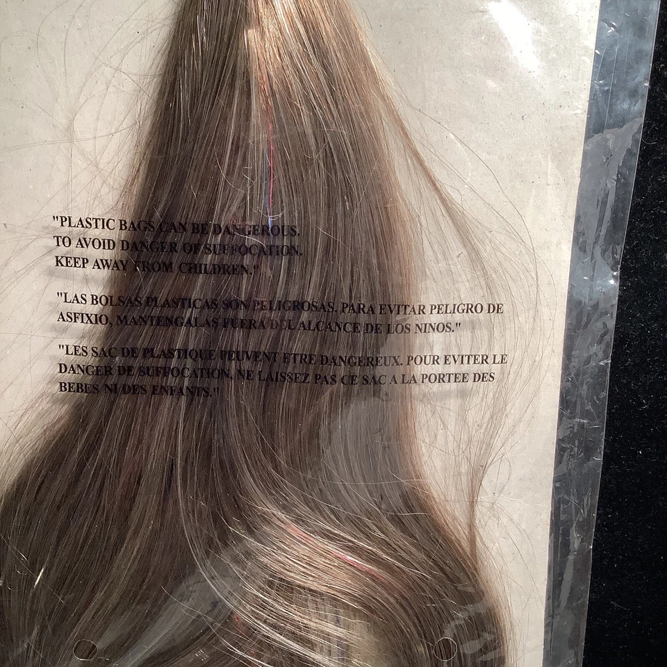 Pelucas Paper Magic Group 2004 pelo de pony cae disfraz de Halloween NUEVO Foto 4 de 4