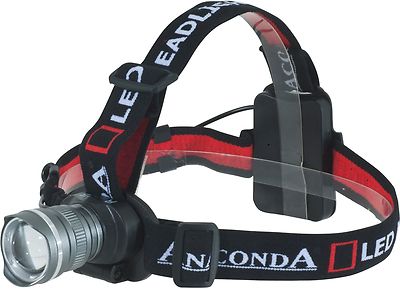 Anaconda R5 Kopflampe Stirnlampe Lampe Angellampe 250 Lumen Leut W 200m 2048414 