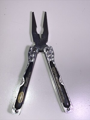 Sheffield N0. 12000 Multi Tool Fish Scaler Spring Loaded Needlenose Pliers