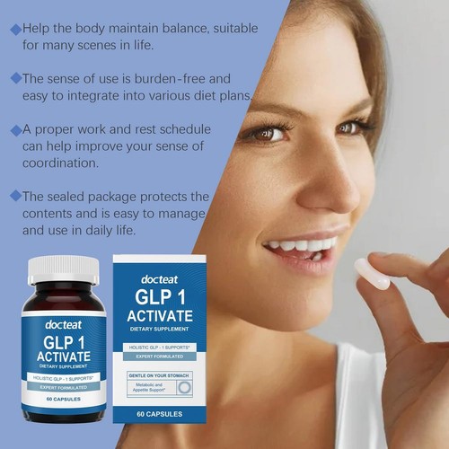 GLP-1 Weight Loss Capsules For Metabolic & Appetite Support STOMACH Care 6š„DE
