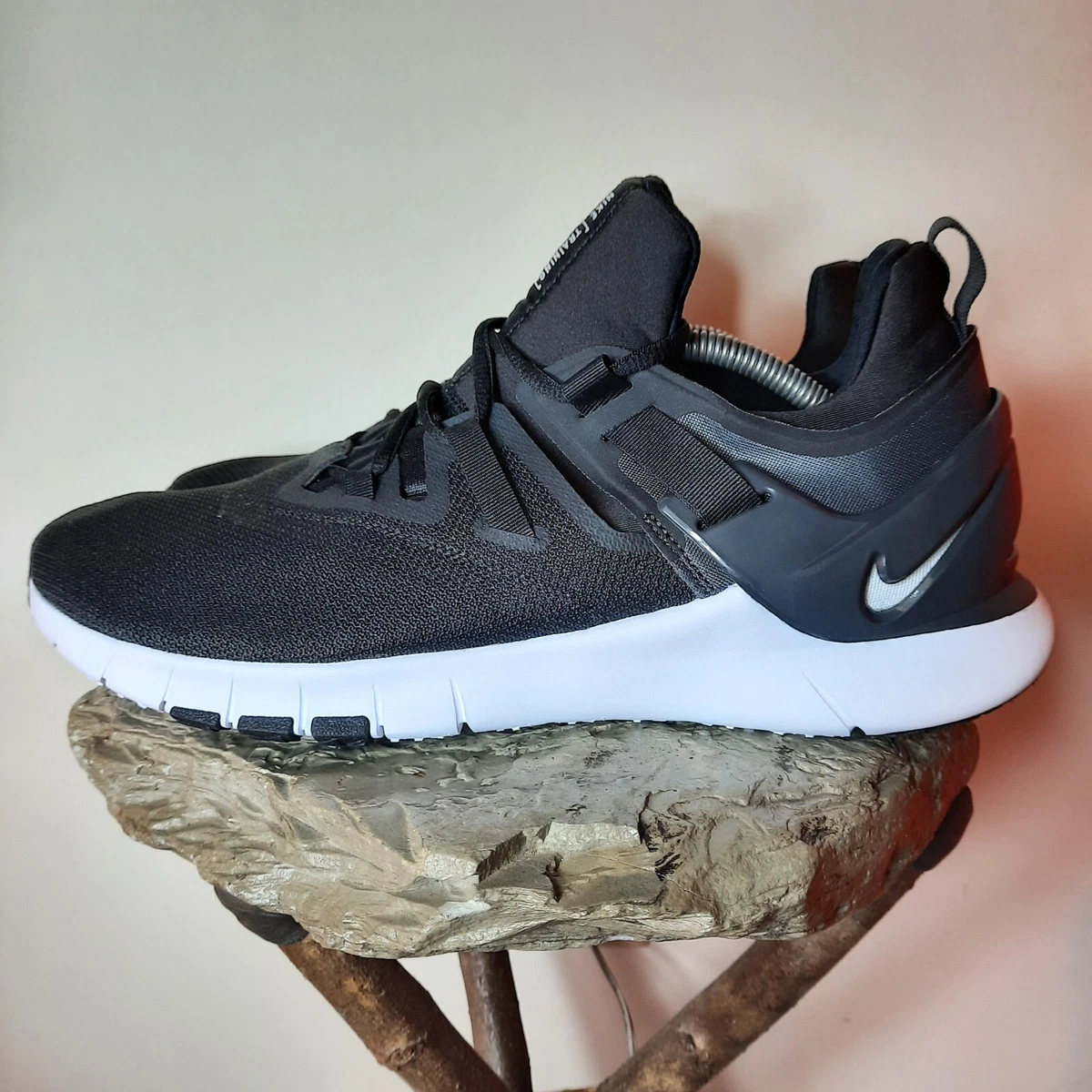 Nike Mens Flexmethod TR BQ3063 001 Black Running Shoes Sneakers Size 13