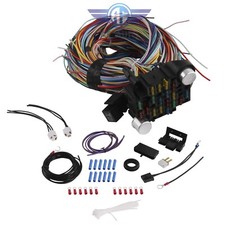 21 Circuit Wiring Harness For Chevy Ford Hotrods Universal Extra Long Wire 21 Circuit Wiring Harness For Chevy Ford Hotrods Universal Extra Long Wire