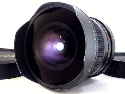 Yashica ML Fish Eye 15mm f2.8 MF Lens C/Y Mount Contax CY SLR 