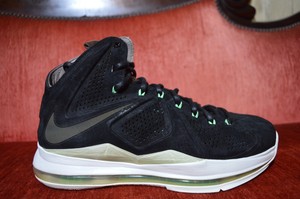 lebron 10 black suede