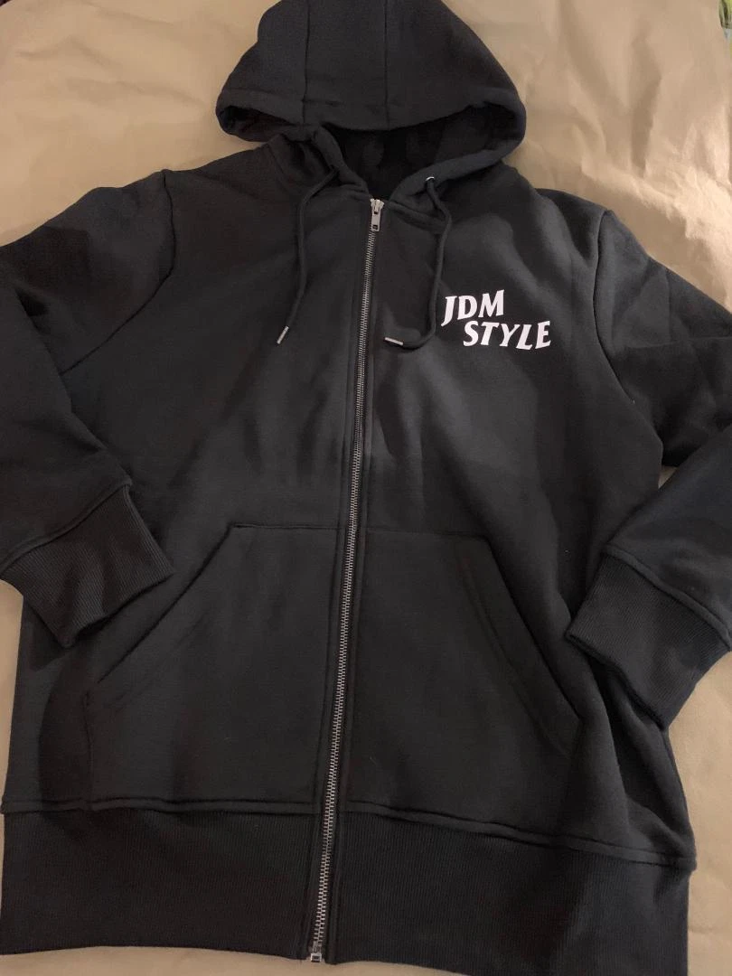 JDM STYLE OFFICIAL ANTI CAR CLUB CAR CLUB ZIP HOODY HOODIE HONDA CIVIC SOCIAL