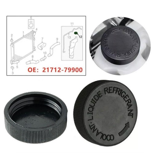 Coolant Overflow Reservoir Cap 21712-79900 Fit Livina Black A5A6 Tiida G6P8 - Picture 10 of 10