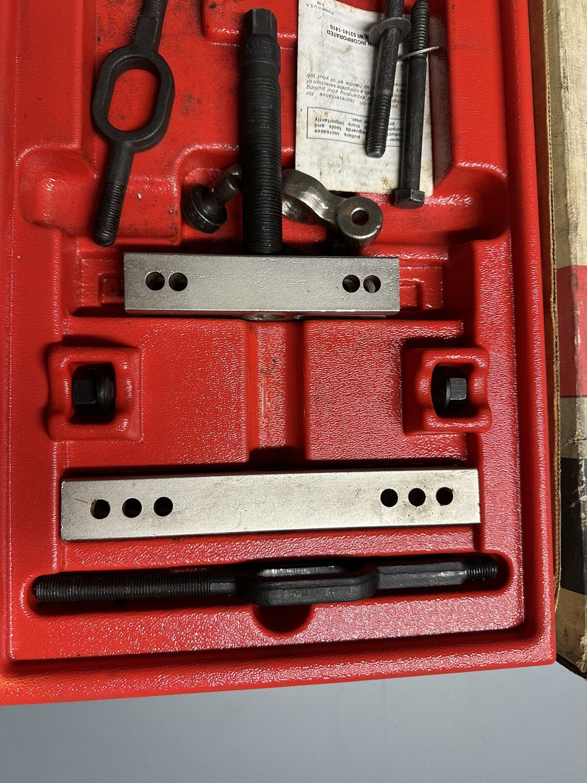 SNAPON TOOLS GEAR PULLER SET CJ2002 With Original Tray And Box eBay