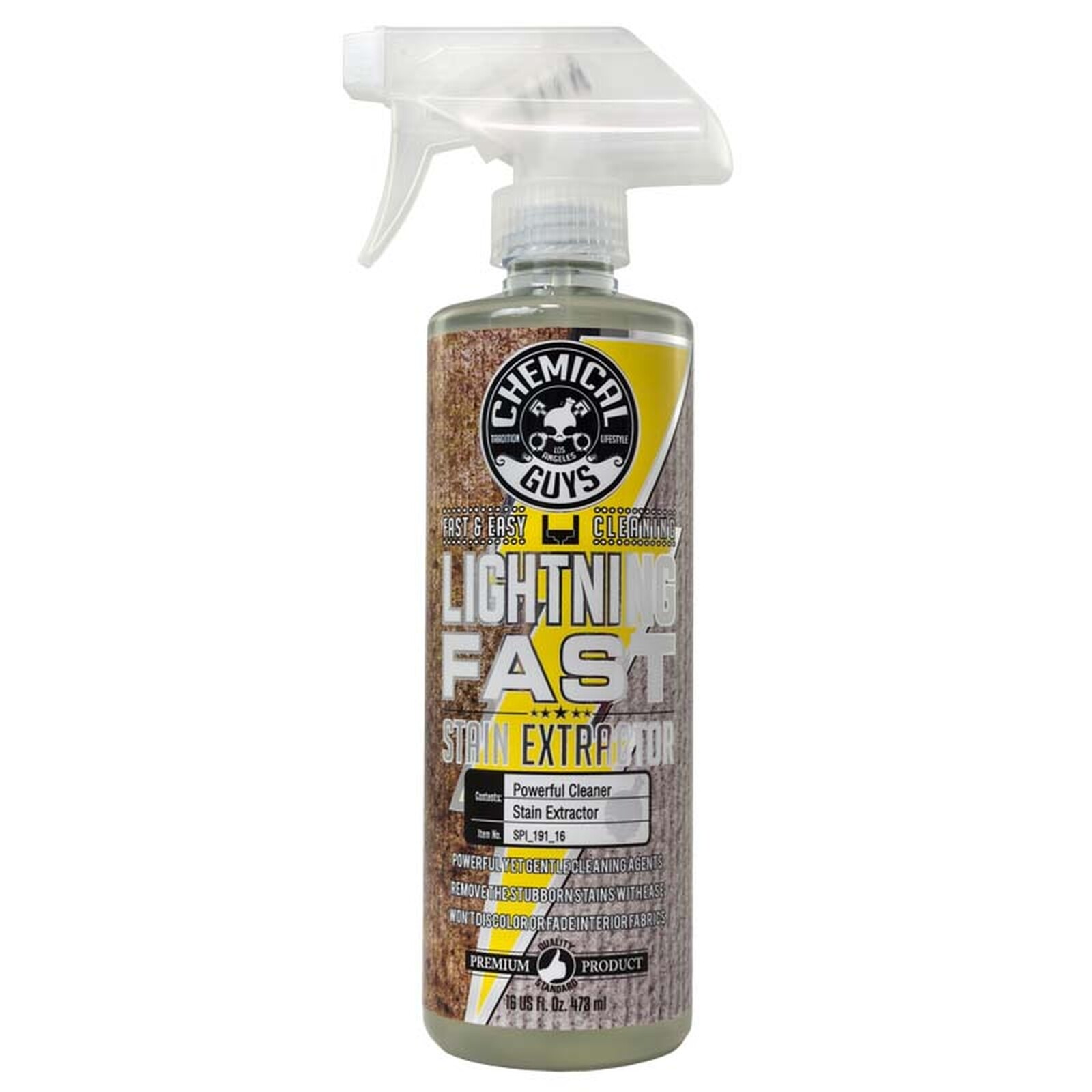 Chemical Guys Lightning Fast Carpet and Upholstery Stain Extractor - 473ml