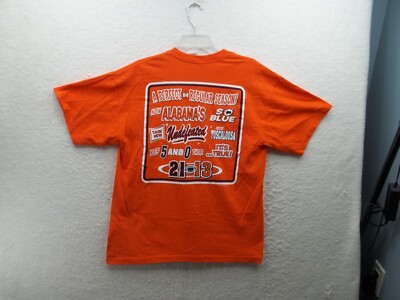 Southern Marsh Men's Alabama Authentic Heritage Long Sleeve Tee - Orange, Graphic Pocket Tee, Size Large - View #4