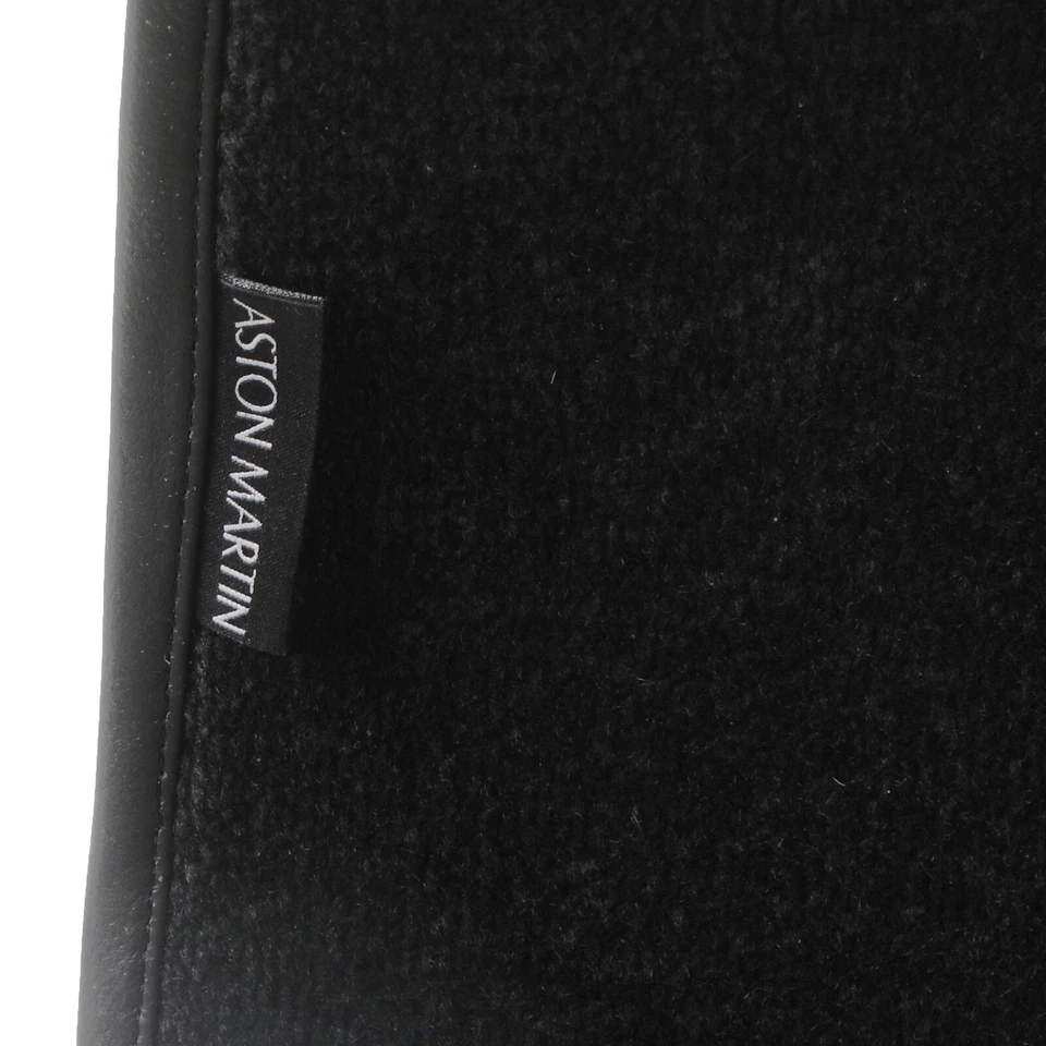 GENUINE ASTON MARTIN MAT SET FRONT FLOOR BLACK LHD OEM NEW 702319 - Изображение 3 из 4