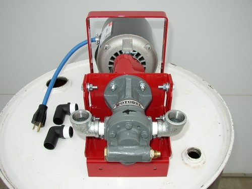 Neu 1/2 PS Abfall/Schüttöl/Diesel Transferpumpe, Trafo, KOSTENLOSER VERSAND!! - Bild 6 von 10