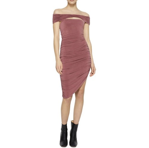 $42 was $395 JONATHAN SIMKHAI Divya Off-the-Shoulder Jrsy Dress NEW WITHOUT TAG 