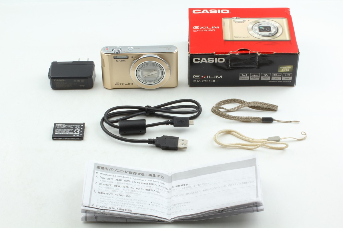 CASIO　EXILIM　EX-ZS190 CASIO digital camera Exilim EX ZS190 | eBay