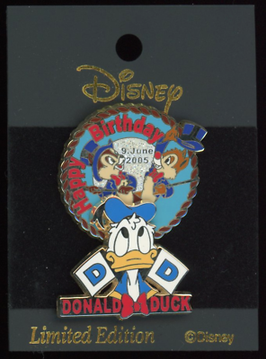 Japan M&P 2005 Donald Duck's Birthday Chip & Dale LE 900 Disney