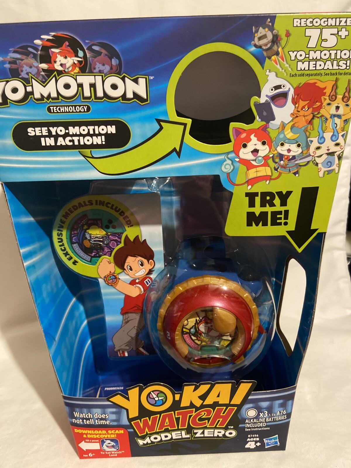 Yokai Yo-kai Watch Model Zero new!! recognizes 75+ yo-motion medals | eBay