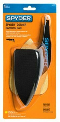 Spyder Corner Curved Surfaces Reciprocating Saw Sanding Pad Tool Sandpaper  - Picture 1 of 1