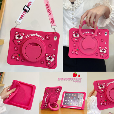 Cute Kids Handle Stand Case Cover Strap For iPad 10/9/8/7/6/5th Gen Mini Air Pro