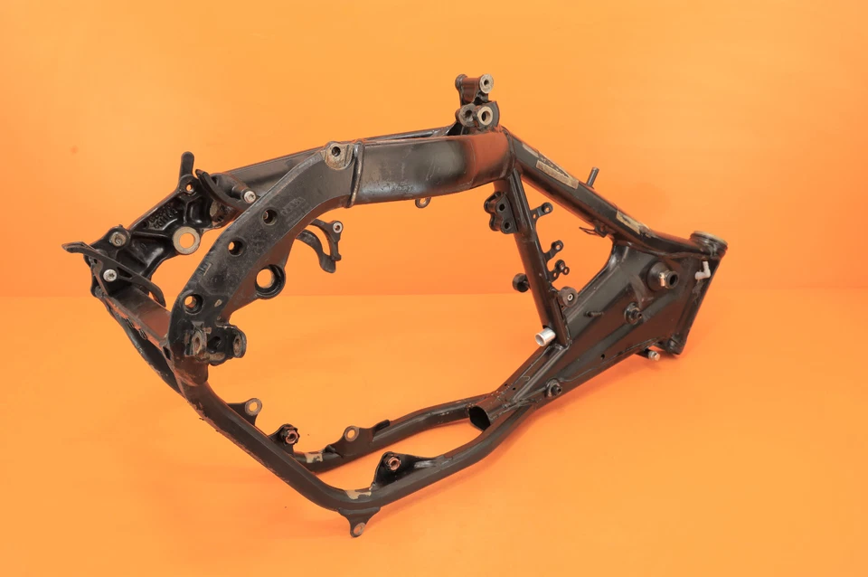 08-11 KTM 300 250 XC XCW 2009 OEM cuadro principal chasis motor carrocería de base Foto 3 de 4